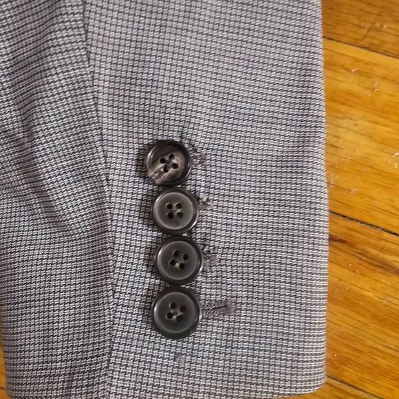 The Kooples Gray Wool Blazer Suit Jacket Mens Size 46 - Picture 9 of 11